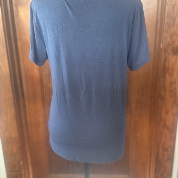 Desert Dreaming Lace-Up Graphic Tee - Blue - Picture 2 of 3